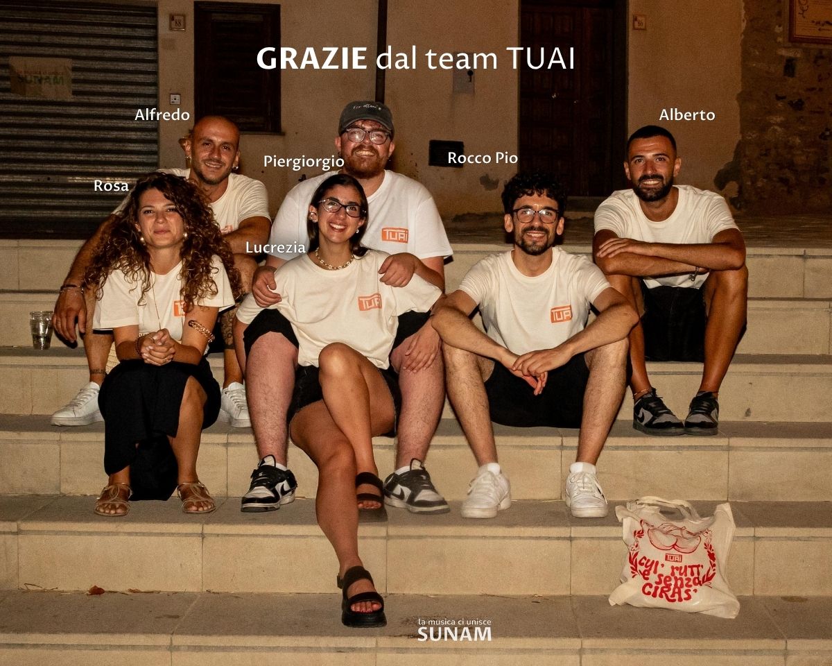 Grazie a tutti - team TUAI dopo SUNAM 2026